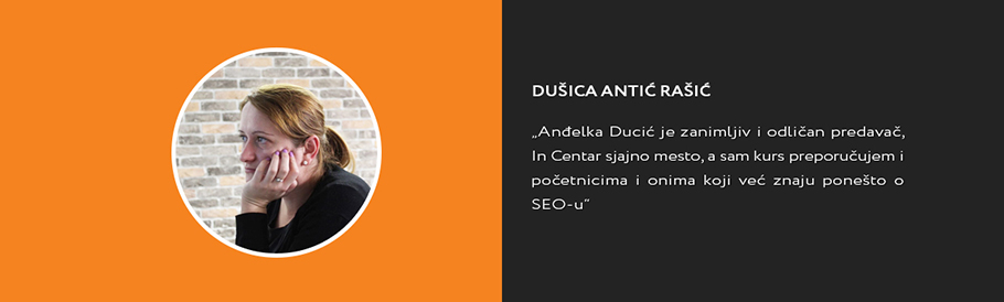 InCentar Beograd iskustva polaznika ceo kurs Dušica R