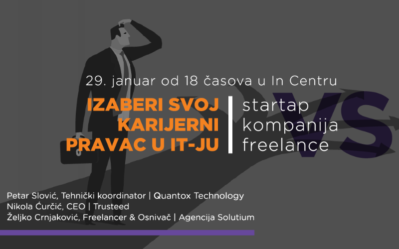 in centar izaberi svoj karijerni pravac u IT-ju